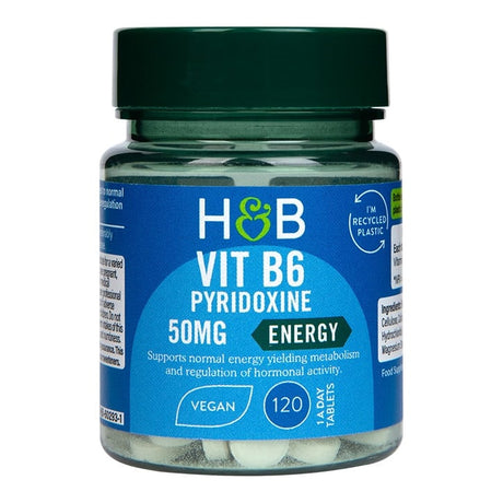 Витамин B6 (Vitamin B6 Pyridoxine) 50мг 120 таблетки - Feel You