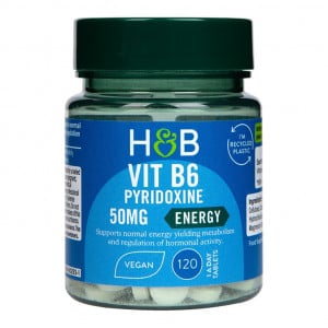 Витамин B6 (Vitamin B6 Pyridoxine) 50мг 120 таблетки - Feel You