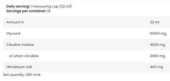 BAD ASS Pump Liquid - 480 мл - Feel You