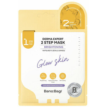 BANOBAGI - Derma Expert Brightening 2 Step Mask - Two-step brightening mask - 27.0g - Feel You