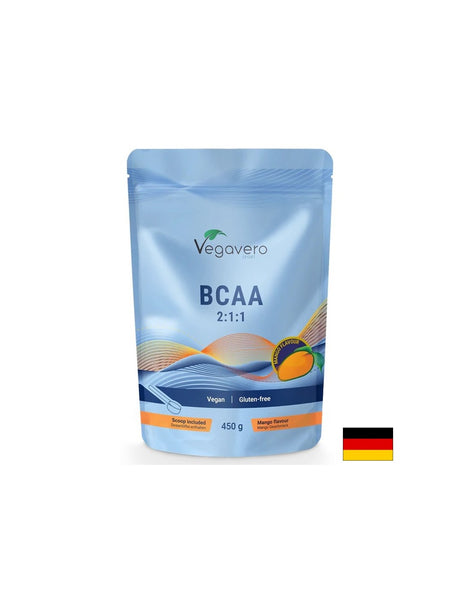 BCAA 2:1:1 – Мускулно възстановяване и издръжливост при тренировки, 10 g, 450 g прах (56 дози) - Feel You