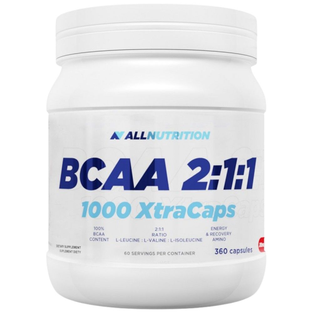 BCAA 2:1:1 1000 XtraCaps - 360 капсули - Feel You