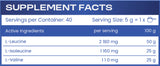 HS LABS - BCAA 2:1:1 - 200 g