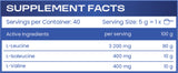 HS LABS - BCAA 8:1:1 - 200 g
