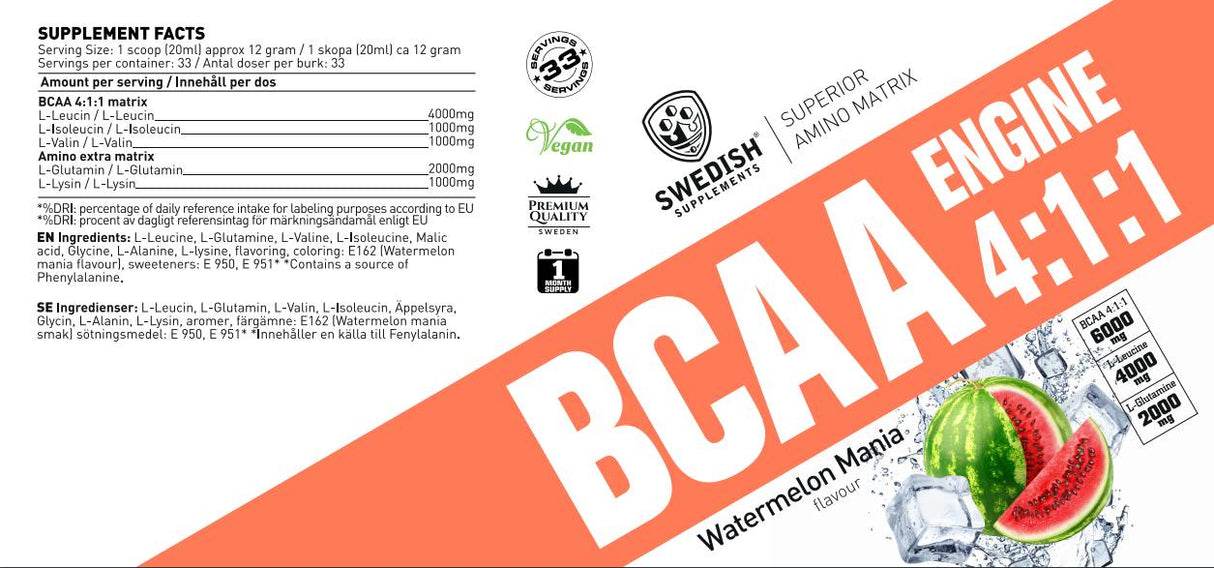 BCAA Engine 4:1:1 - 400 грама - Feel You