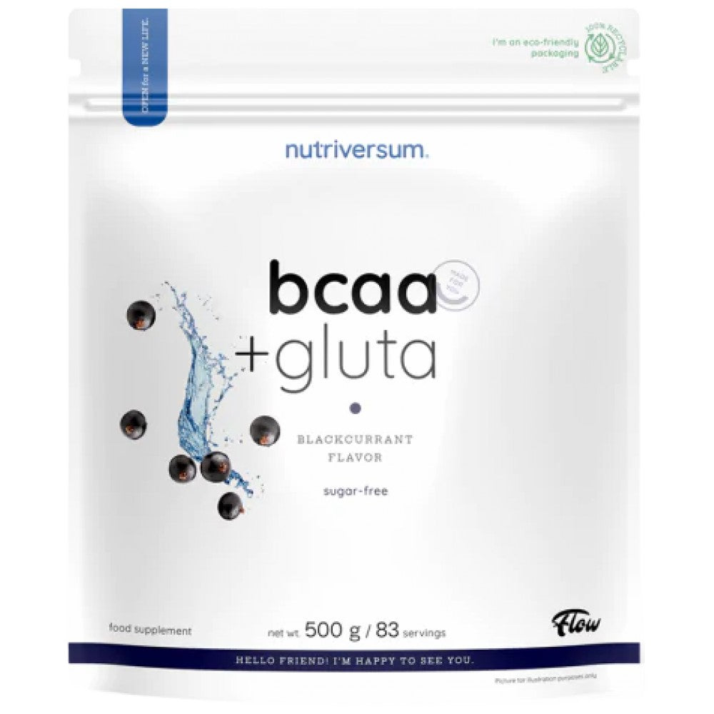 BCAA + Gluta Powder | Flow - 500 грама - Feel You