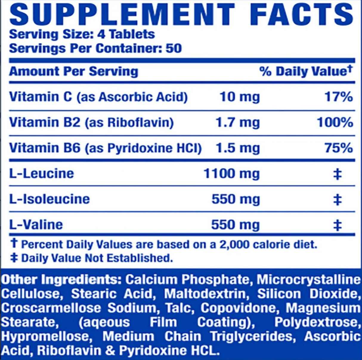 BCAA-XS 2:1:1 Tablets - 200 Таблетки - Feel You