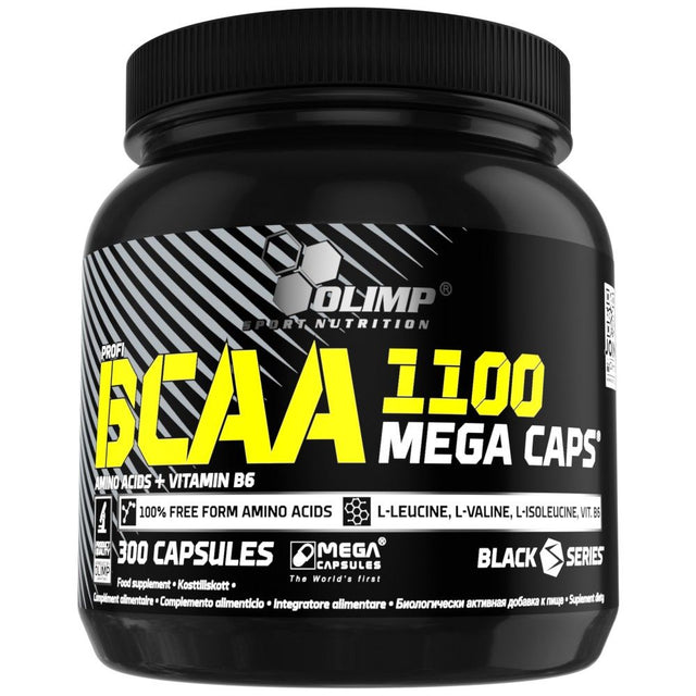 BCAA Mega Caps 1100 - 300 капсули - Feel You