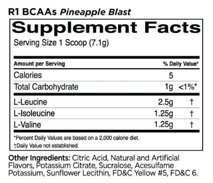 BCAAs | 100% Micronized 2:1:1 BCAA Formula - 240 грама - Feel You