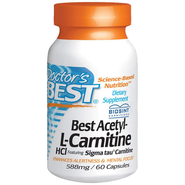 BEST Acetyl-L-Carnitine 500 mg - 60 капсули - Feel You