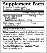 BEST Agaricus Blazei with BioPerine - 90 капсули - Feel You