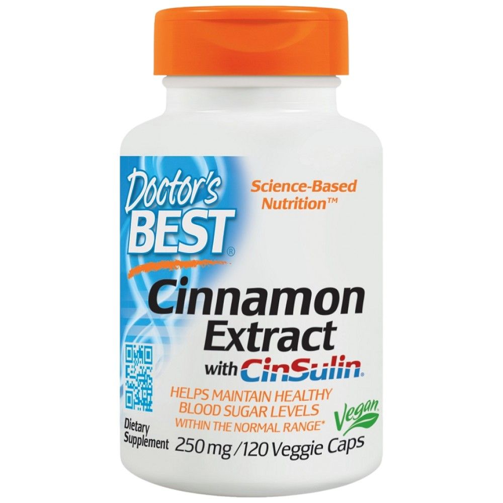 BEST Cinnamon Extract with CinSulin 250 mg - 120 капсули - Feel You