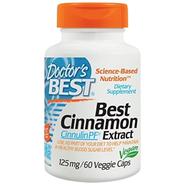BEST Cinnamon Extract with CinnulinPF 125 mg - 60 капсули - Feel You
