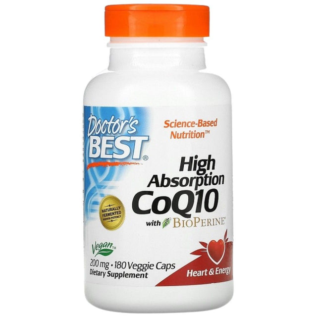BEST CoQ10 with Bioperine 200 mg - 180 капсули - Feel You