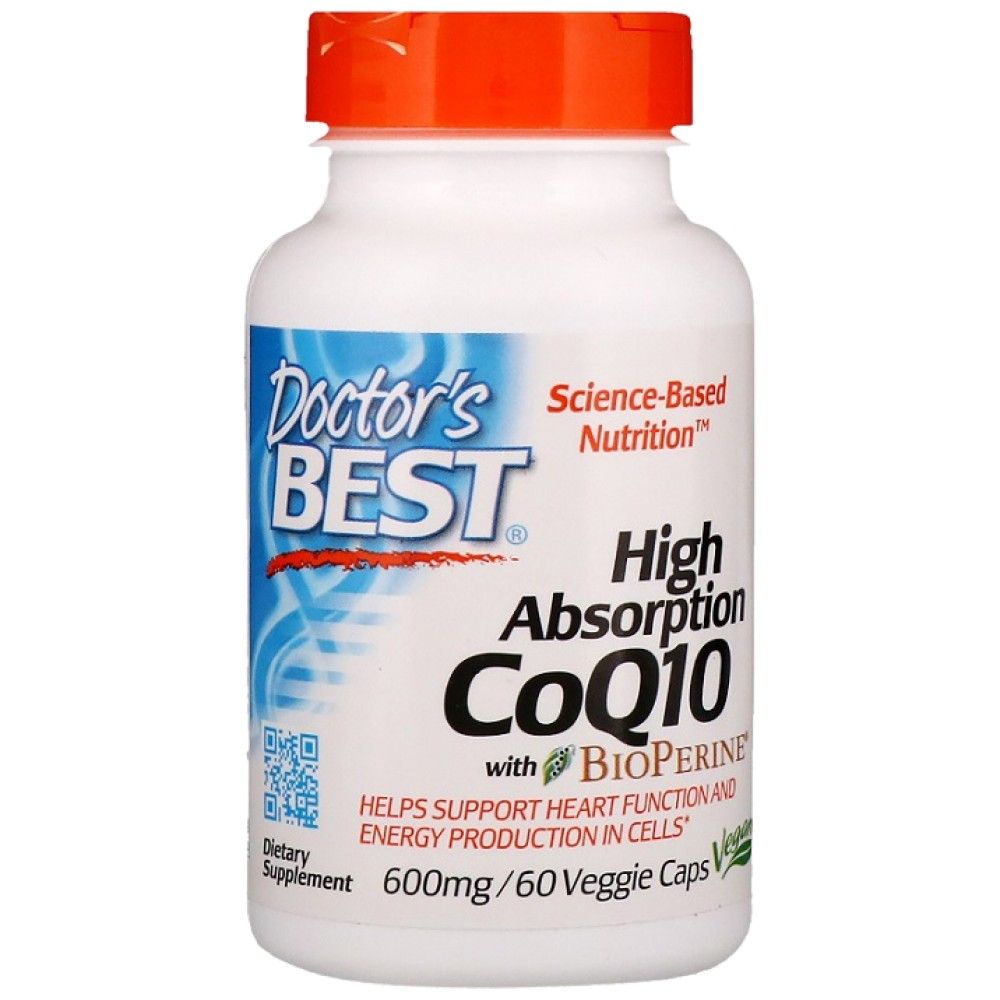 BEST CoQ10 with Bioperine 600 mg - 60 капсули - Feel You