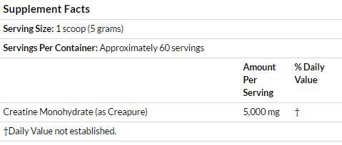 BEST Creapure® Creatine - 300 грама - Feel You