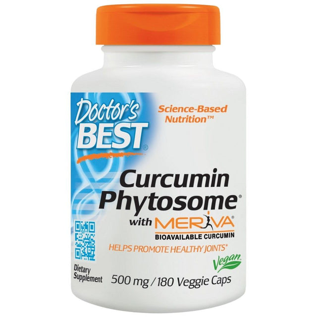 BEST Curcumin Phytosome 500 mg / with Meriva - 180 капсули - Feel You