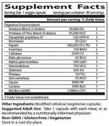 BEST Digestive Enzymes - 90 капсули - Feel You