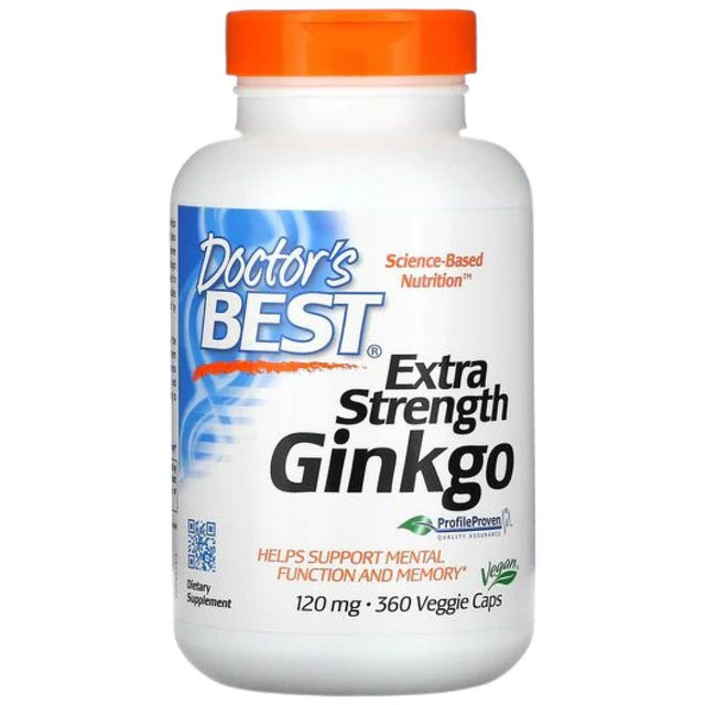 BEST Extra Strength Ginkgo 120 mg - 360 капсули - Feel You