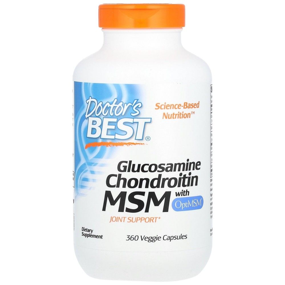 BEST Glucosamine Chondroitin & MSM - 360 капсули - Feel You
