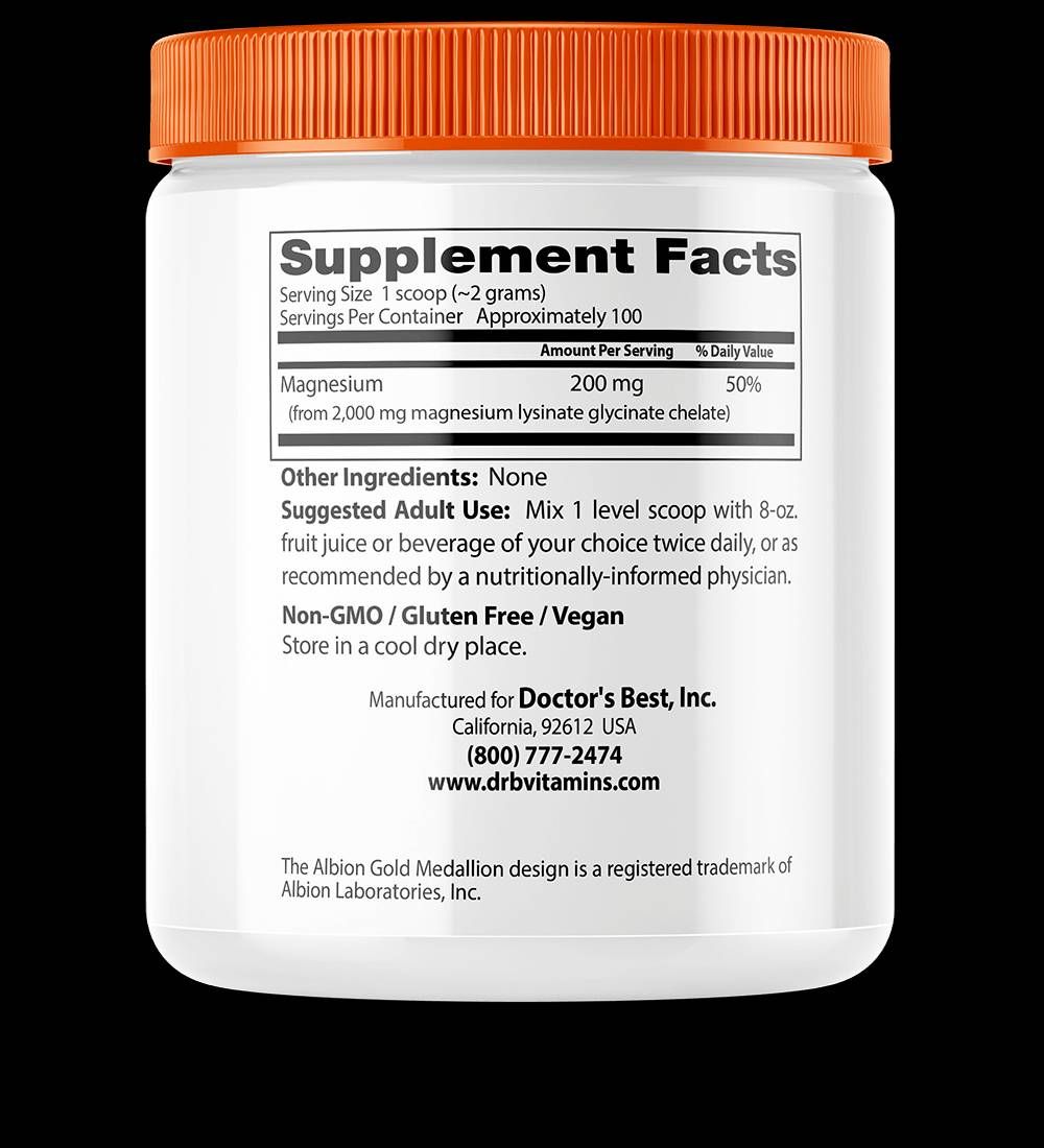 BEST High Absorption Magnesium Powder with TRAACS - 200 грама - Feel You