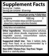 BEST L-Arginine 500 mg - 120 Таблетки - Feel You