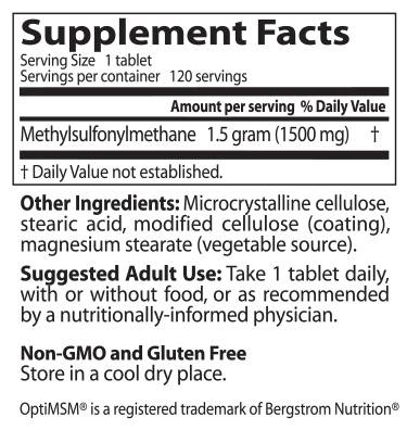 BEST MSM 1500 mg - 120 Таблетки - Feel You