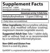 BEST MSM 1500 mg - 120 Таблетки - Feel You