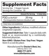 BEST PQQ 20 mg / BioPQQ® - 30 капсули - Feel You