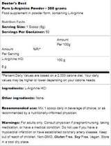 BEST Pure L-Arginine Powder - 300 грама - Feel You