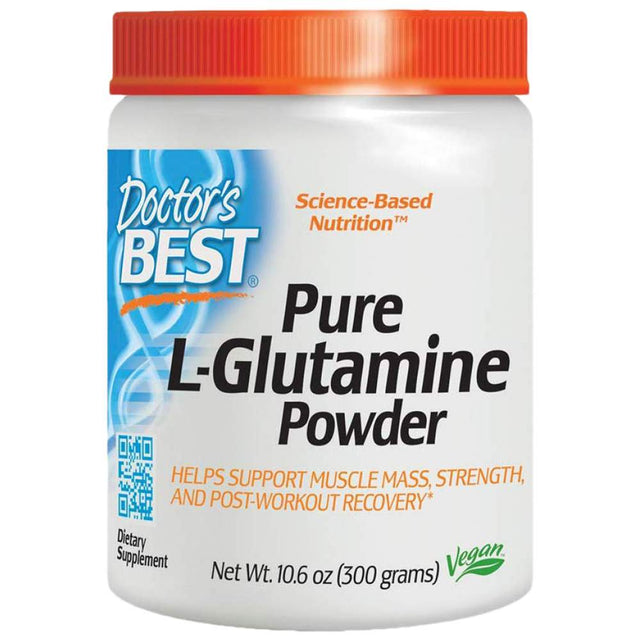 BEST Pure L-Glutamine Powder - 300 грама - Feel You