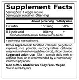 BEST R-Lipoic Acid / Stabilized NA-R-ALA 100 mg - 60 капсули - Feel You