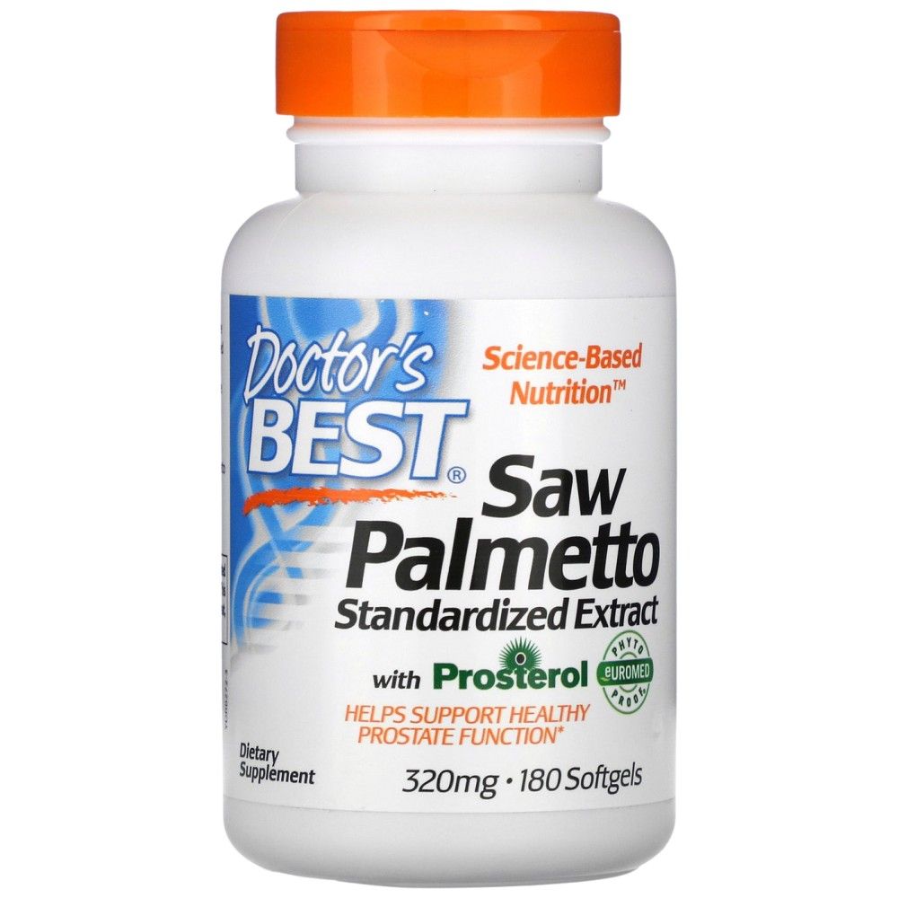 BEST Saw Palmetto 320 mg - 180 Гел капсули - Feel You