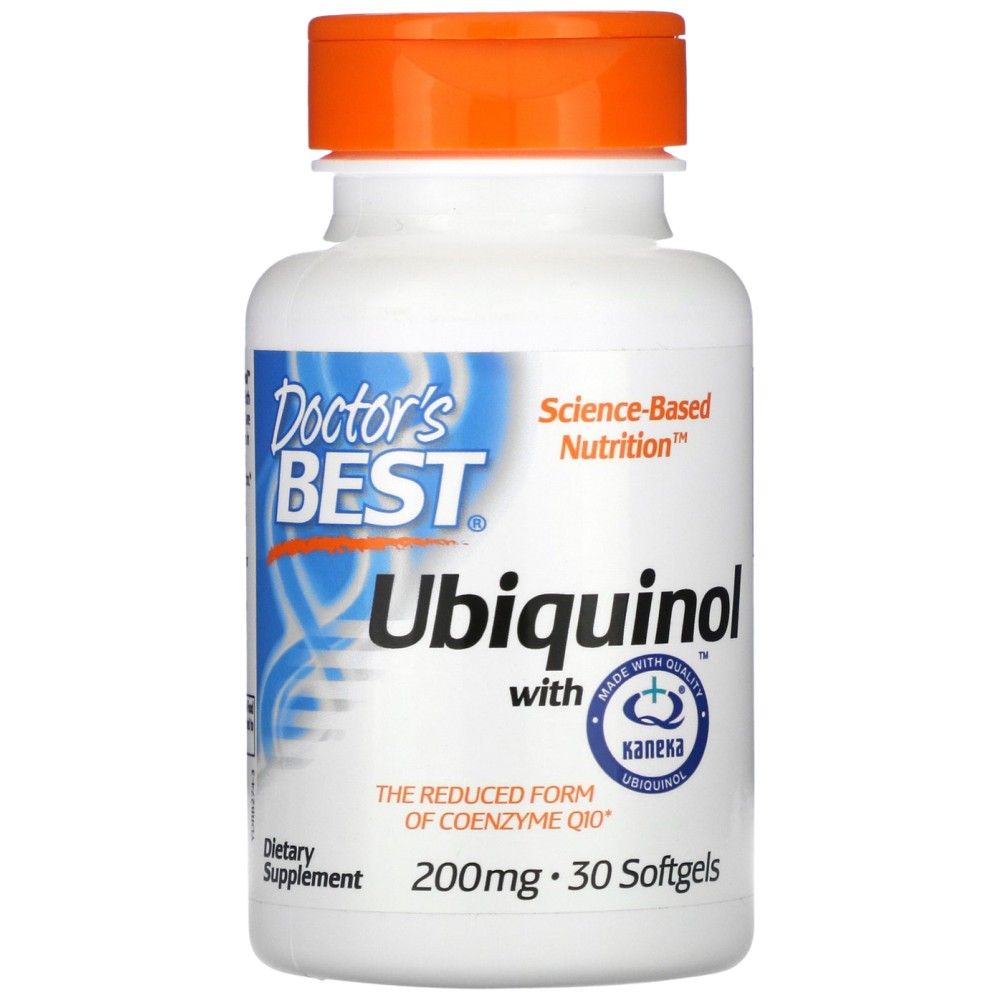 BEST Ubiquinol Kaneka QH 200 mg - 30 Гел капсули - Feel You