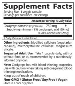BEST Ultra Cordyceps - 60 капсули - Feel You