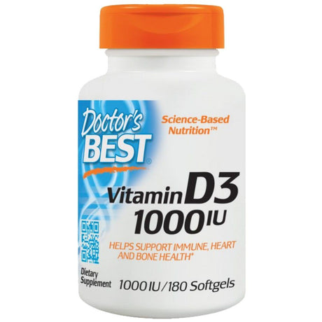 BEST Vitamin D3 1000 IU - 180 Гел капсули - Feel You