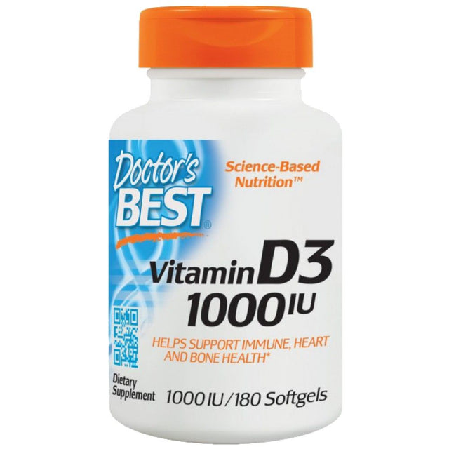 BEST Vitamin D3 1000 IU - 180 Гел капсули - Feel You