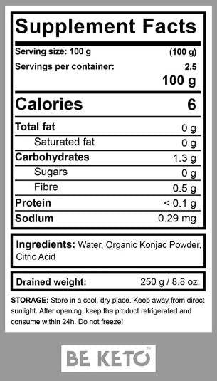 BIO Konjac Spaghetti - 320 грама - Feel You