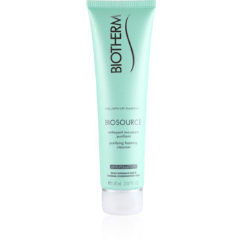BIOTHERM - BIOSOURCE Hydra Mineral Cleanser Toning Mousse (Normal and Combination Skin) - moisturizing mousse with minerals - 150ml - Feel You
