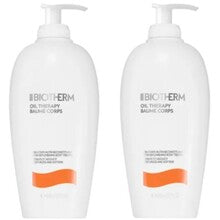 BIOTHERM - Duo Oil Therapy Baume Corps Nutri-Replenishing Body Treatment - Sada vyživujících tělových mlék pro suchou pokožku - 400ml - Feel You