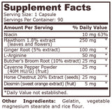 BLOOD CIRCULATION SUPPORT - 90 Capsules - Feel You