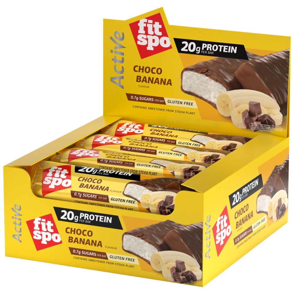 Fit Spo Active Bar - 12 x 60 grams