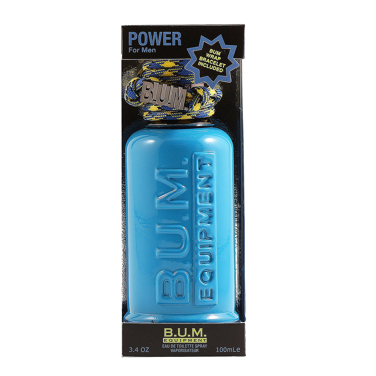 BUM Equipment, Power Wrap Bracelet, Eau De Toilette, For Men, 100 ml - Feel You