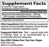 Bacopa with Synapsa 320 mg - 60 капсули - Feel You