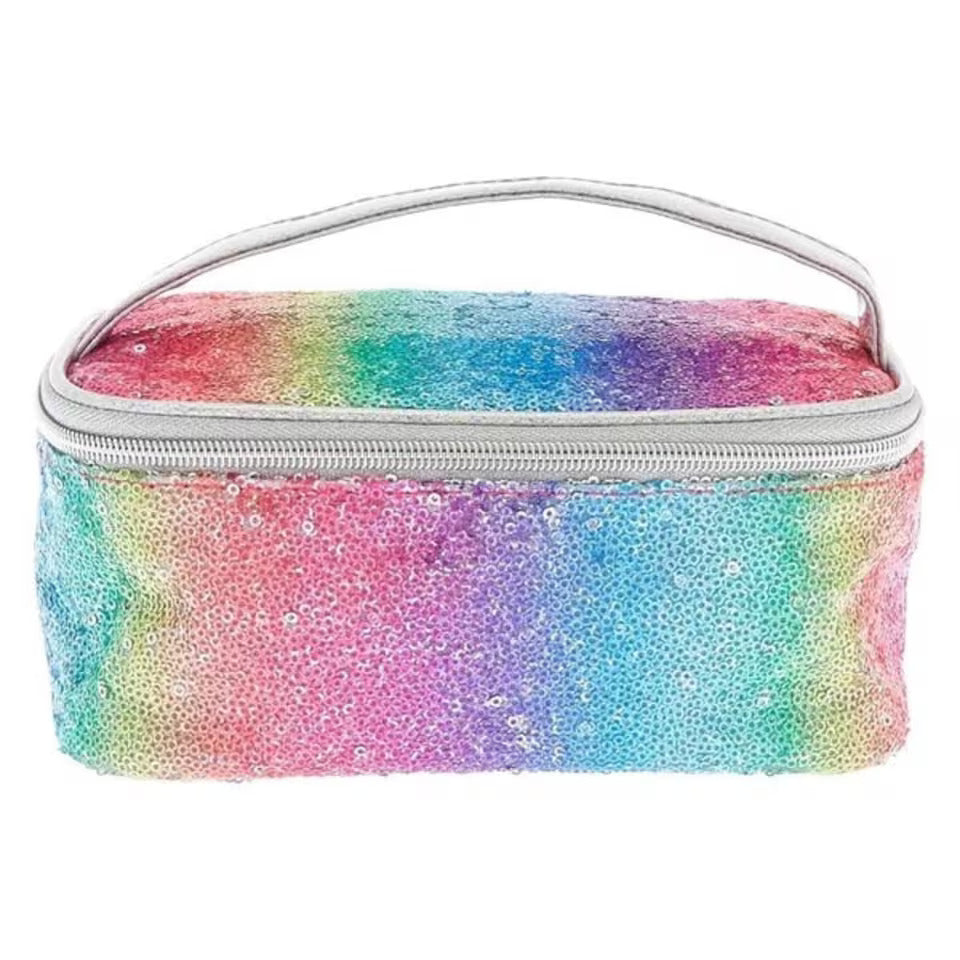 Bags Unlimited, Sequin, GWP Textile Pouch, Rainbow - Feel You