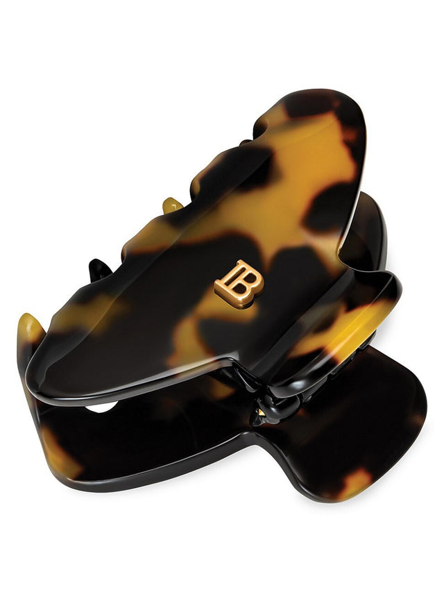 Balmain, Balmain, Hair Clip, Tortoise Shell - Feel You