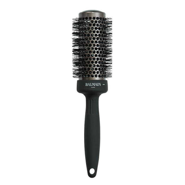 Balmain Professionnel, Ceramic, Round, Hair Brush, Black, 43 mm - Feel You