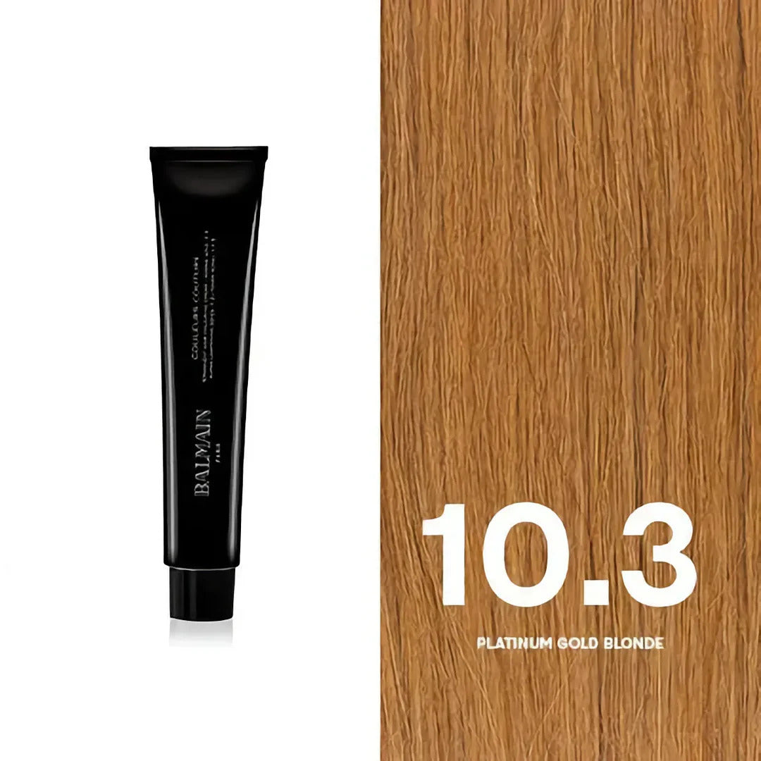 Balmain Professionnel, Couleurs Couture, Permanent Hair Dye, 10.3 Platinum Gold Blonde, 60 ml - Feel You