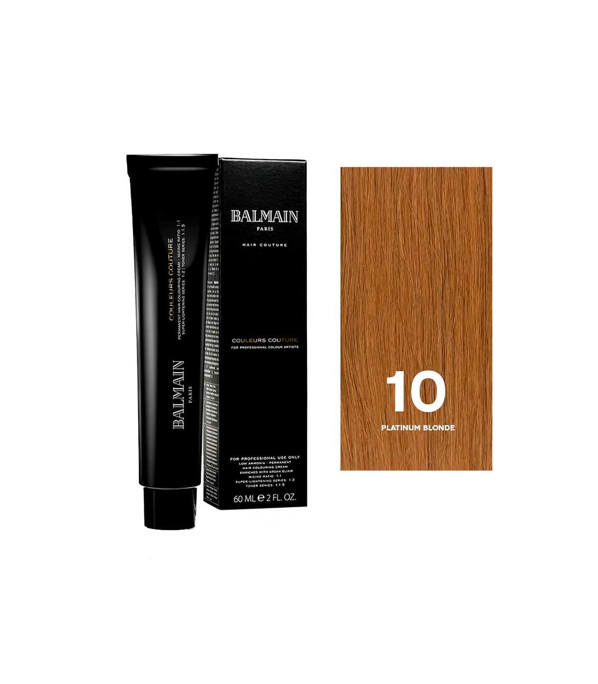 Balmain Professionnel, Couleurs Couture, Permanent Hair Dye, 10 Platinum Blonde, 60 ml - Feel You