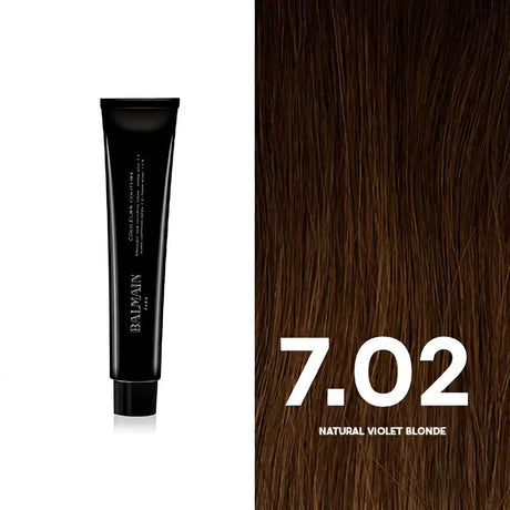 Balmain Professionnel, Couleurs Couture, Permanent Hair Dye, 7.02 Natural Violet Blonde, 60 ml - Feel You